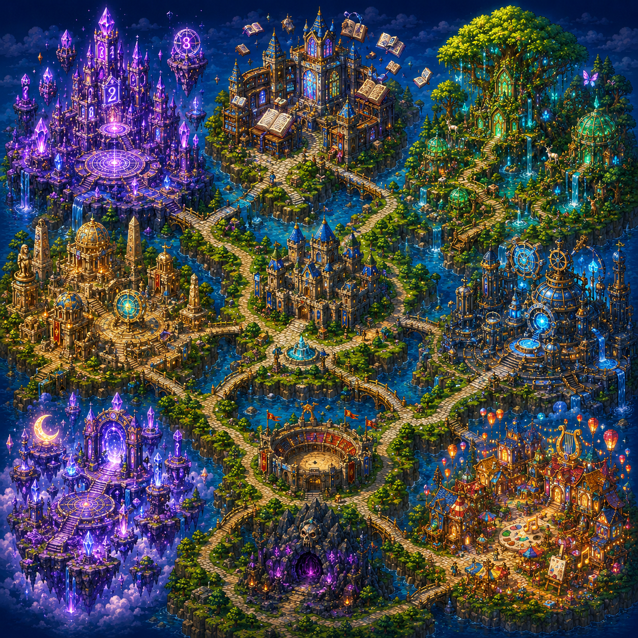 Mapa dos Reinos da Marie